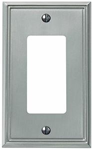 Metro Nickel 1 GFI Wallplate
