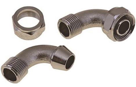 2Pk 1/2" MPT Bath Cock Elbow