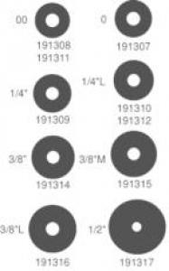 100Pc Assorted Flat Washers