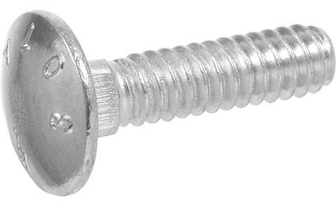 50Pk 5/16-18x4-1/2 Carriage Bolt