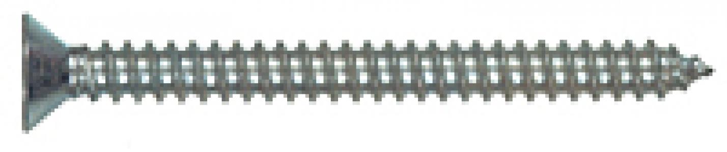 100PK 10x1-3/4" FH Sh Metal Scre