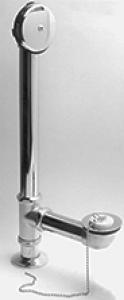 1-3/8 Leg Tub Chain & Plug Drain