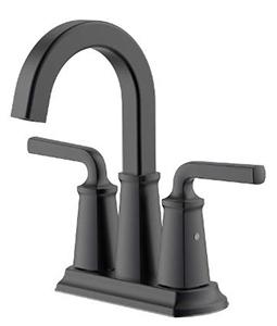 Black 2 Handle LavFaucet w/Popup