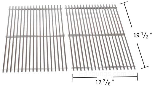 Genesis 2PK SS Rod Style Grates