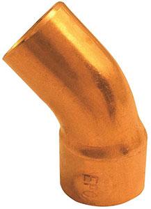 1-1/2" Copper 45* Street Elbow