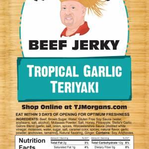 3OZ Tropical GarlicTeriyakiJerky
