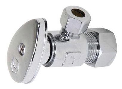 1/2"X3/8" 1/4 Turn Angle Stop