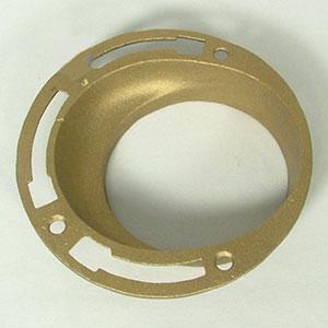 4" Copper Offset Closet Flange