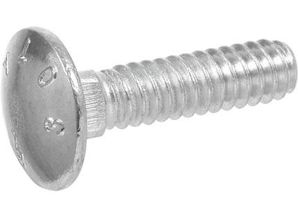 25Pk 5/8x4 Carriage Bolt