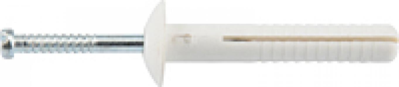 100PK 1/4x3 TH Nylon Anchor