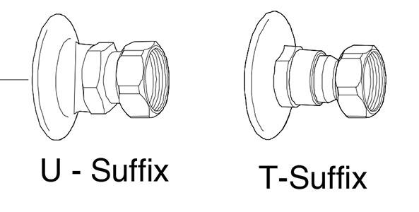 Central Brass Wall Mount Flange