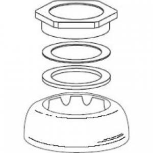 Sloan 1-1/4" Nut & Spud Kit