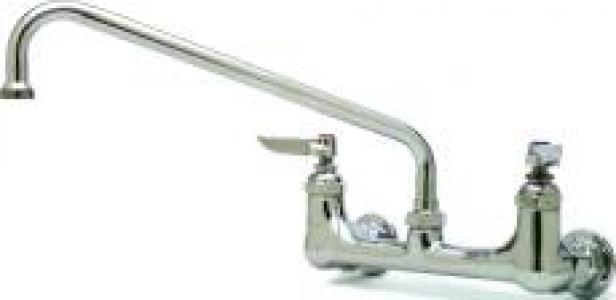 T&S Wall Mount Faucet 12" Spout