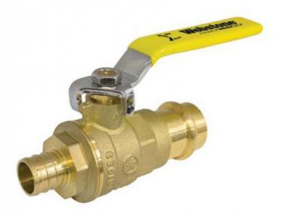 3/4" Pex/Press Brass Ball Valve