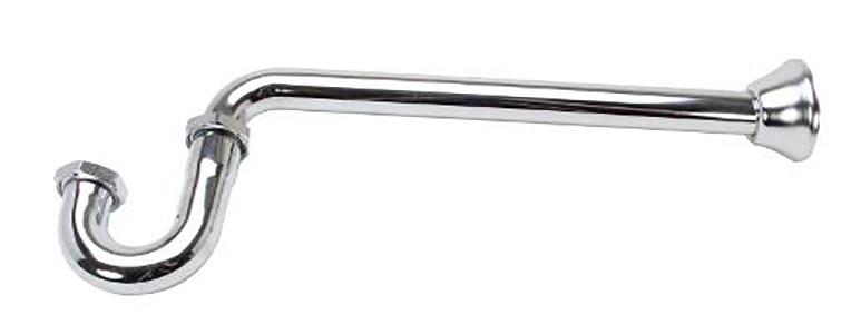 1-1/4" 17GA Chrome P-Trap