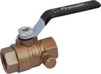 3/4" FIP Ball Valve W/ Drain