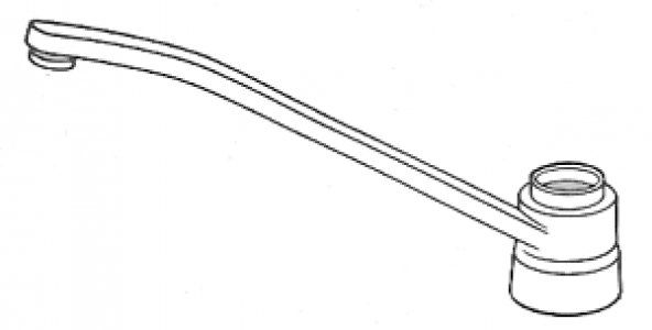 Moen 8" Spout Assy
