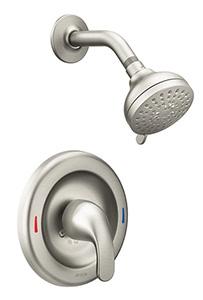 Adler Nickel Single Shower Valve