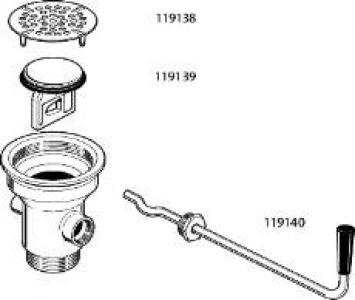 3-7/16" SS Strainer Plate
