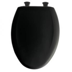 Black Elongated Slow Seat