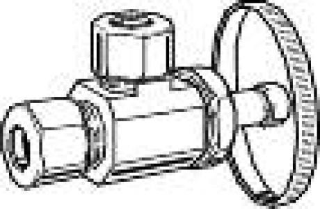 3/8 OD x 3/8 OD Angle Valve