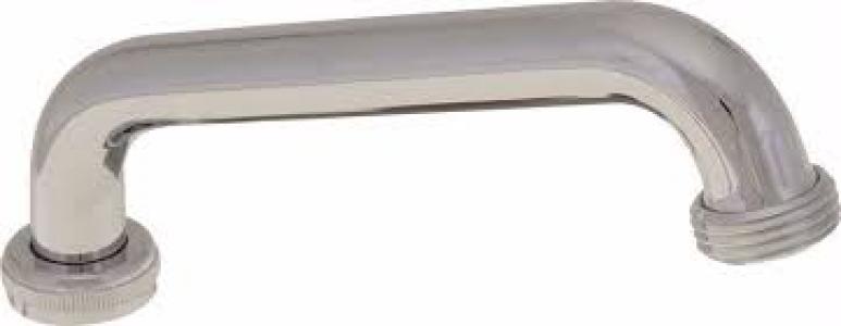 6" Central Brass Hose End Spout