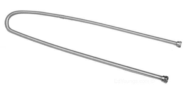Corrugated gas line for Summit