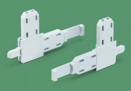 Slv Line Screen Corner Latch Set