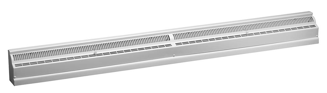 48" White Baseboard Diffuser