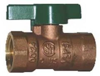 1" Brass Gas Ball Valve
