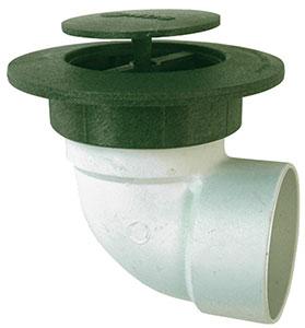 Pop-Up Drain Emitter With Elbow