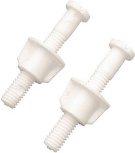 White Toilet Seat Hinge Bolt