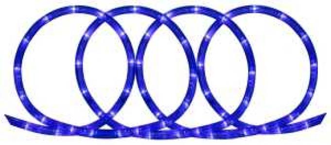 HH 18' Blue Rope Light Set