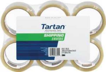 6Pk 54.6ydx1.88" Packaging Tape