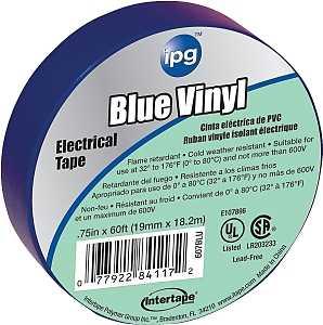 3/4"x60' BLU Vinyl Electric Tape