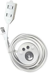 9' Foot Switch White Cord