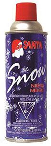 Santas Forest Spray Snow