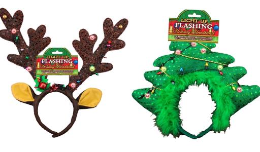 Flashing Holiday Headband