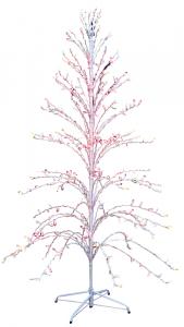 6' White Tree w/multi Lights