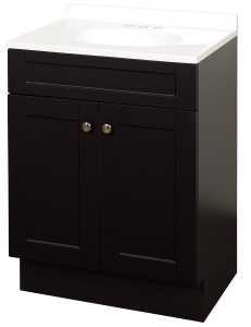 24" Zenna Espresso Combo Vanity