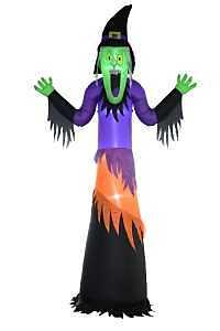 12' Inflatable Witch