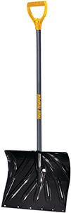 18" Poly Snow Shovel Steel Handl