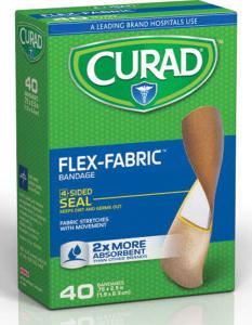 40CT 3/4"x2.5" Fabric Bandage