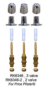 Pr Pfister Tub/Show Rebuilt Kit