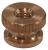 6-32 Brass Knurled Nut Cap