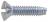 10-24x1 OH Thread Cutting Screw