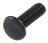 BlackOx 8/32x1/2" Knurled Screw