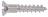 6x3/4 CP FH Wood Screw