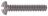 8-32x3/4 Chrome Machine Screw