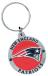 NFL New England Patriot Key Ring